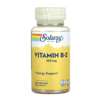 Капсули Solaray Vitamin B-2 100mg - 100 vcaps 2023-10-6422