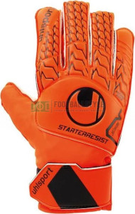 Рукавиці воротарські Uhlsport STARTER RESIST оранжево-чорні 1011112 01 1011112-01