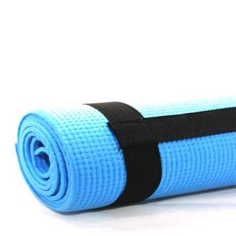 Переноска для йога коврик YOGA STRAP чорний Уні 72см LS3810-1