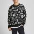 Пуловер JORINFO KNIT CREW NECK KA KNT21 12206845-Black-Fit:WIDE Jack&Jones XL Чорний 12206845-BLACK-FIT:WIDE