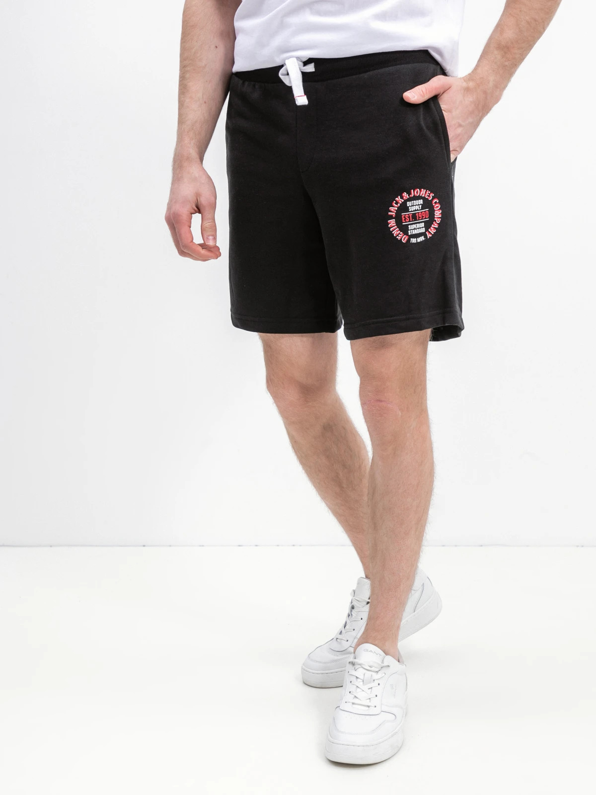 Шорти JPSTANDY SWEAT SHORTS 12225087-Black Jack&Jones L Чорний 12225087-Black