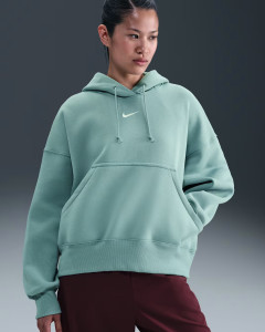 Худі жіноче Nike Phoenix Fleece Swoosh Turquoise DQ5858-017