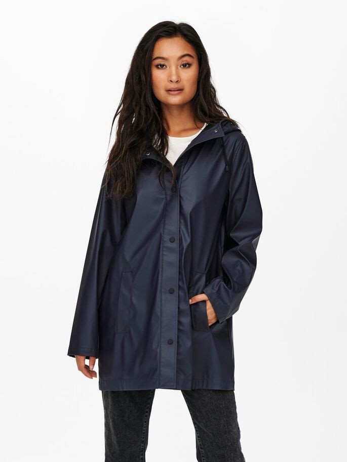Плащ дощовик ONLELLEN RAINCOAT CC OTW 15234052-Night Sky ONLY L Темно-синій 15234052-Night Sky
