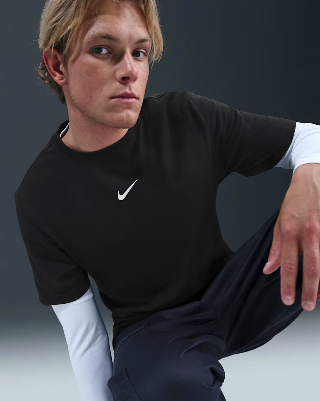 Футболка чоловіча Nike Sportswear T-Shirt Black IH5067-010