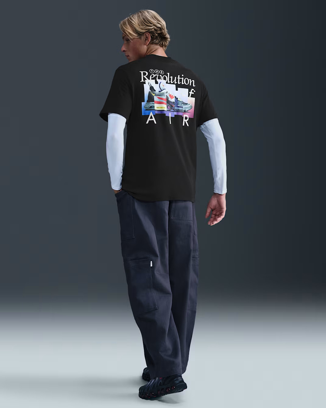 Футболка чоловіча Nike Sportswear T-Shirt Black IH5067-010