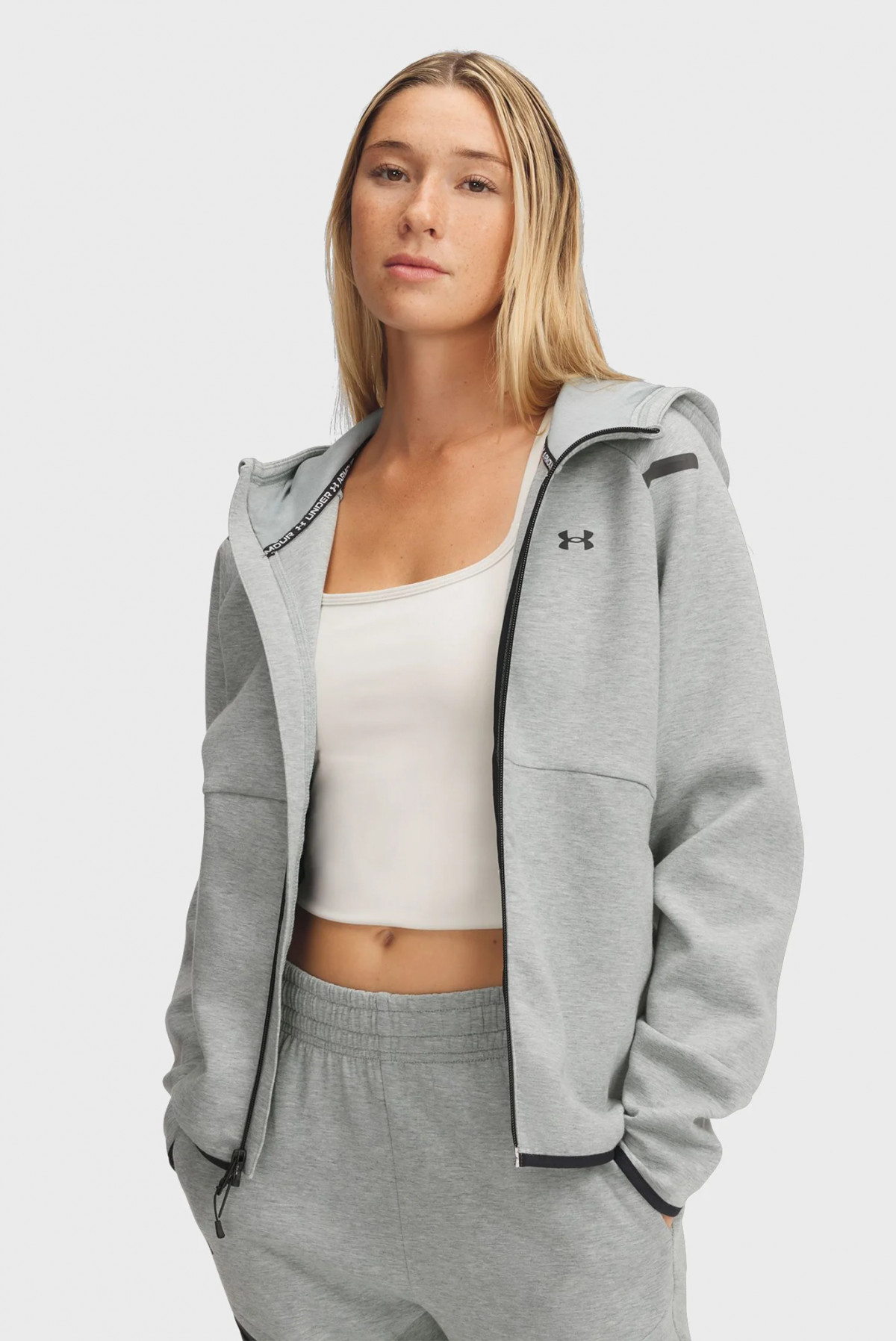 Худі Unstoppable Fleece FZ 1379842-348 Under Armour L Сірий 1379842-348