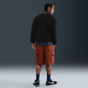 Світшот чоловічий Nike Flc Po Crew Black HQ9010-010