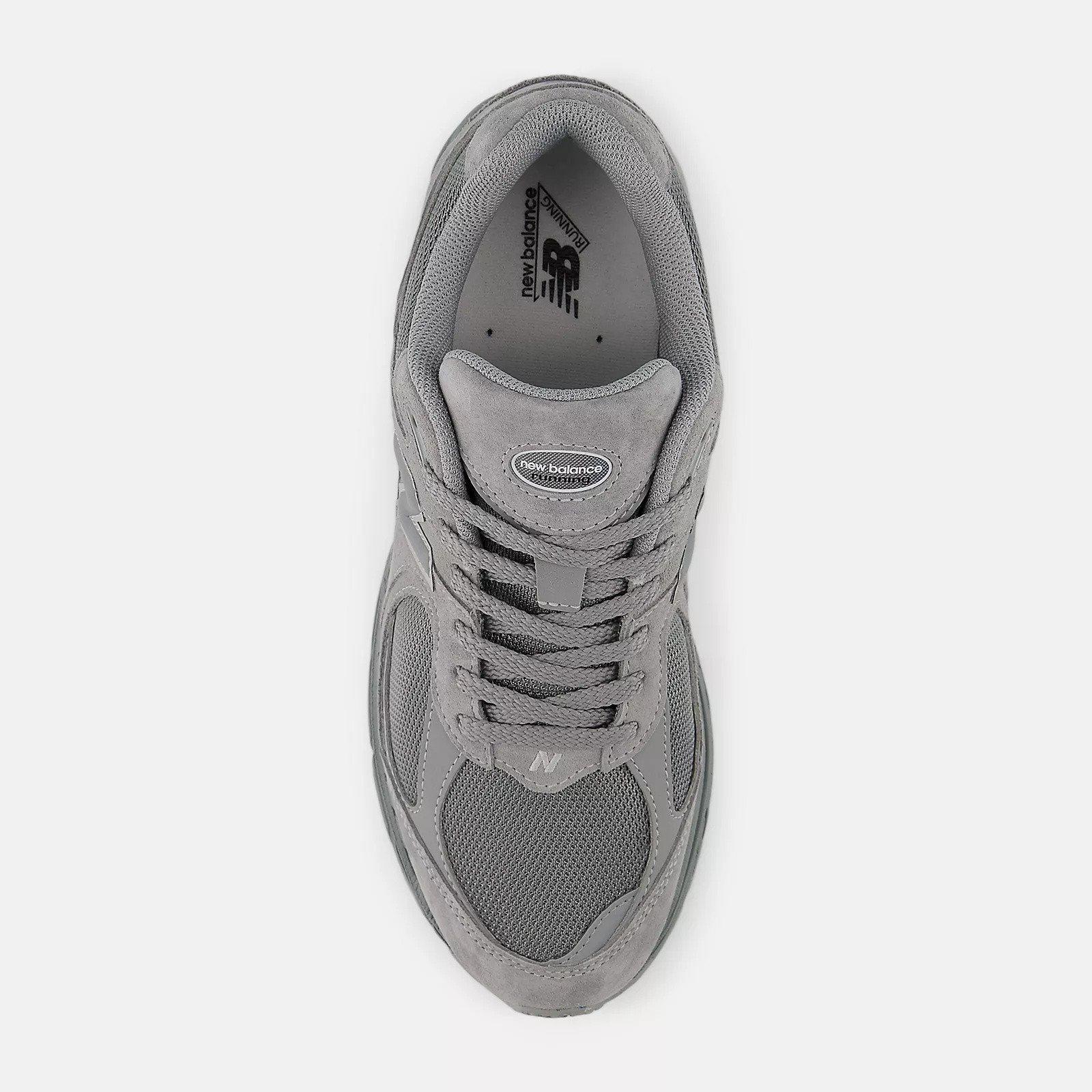 Кросівки чоловічі New Balance 2002R U20021O2 весна-осінь замша текстиль сітка сірі U20021O2