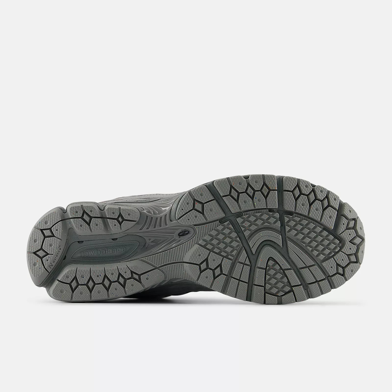 Кросівки чоловічі New Balance 2002R U20021O2 весна-осінь замша текстиль сітка сірі U20021O2