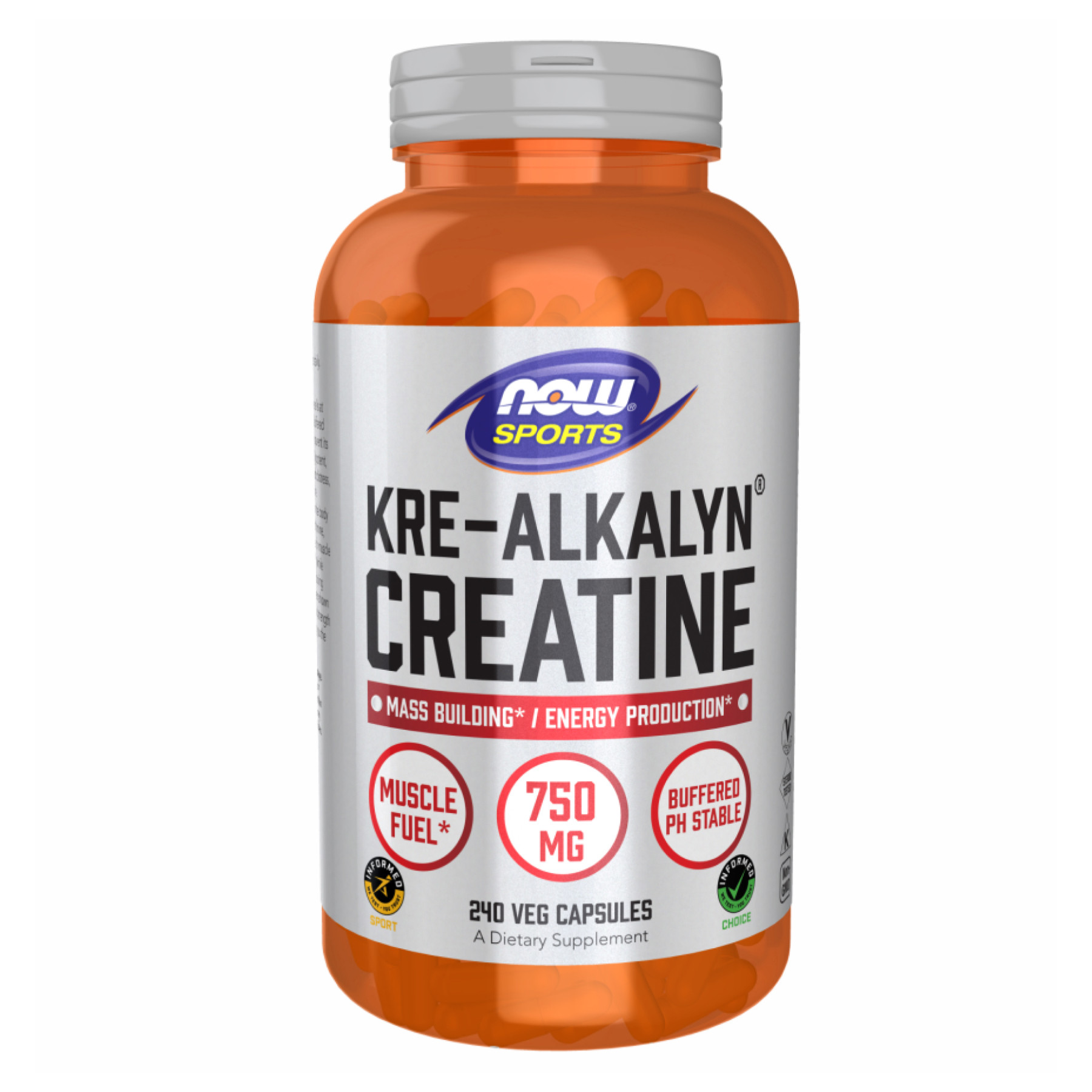 Капсули Kre-Alkalyn(R) Creatine 750 mg - 240 caps 2022-10-2926