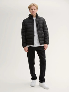 Куртка PUFFER JACKET 1043825-29999 Tom Tailor L Чорний 1043825-29999