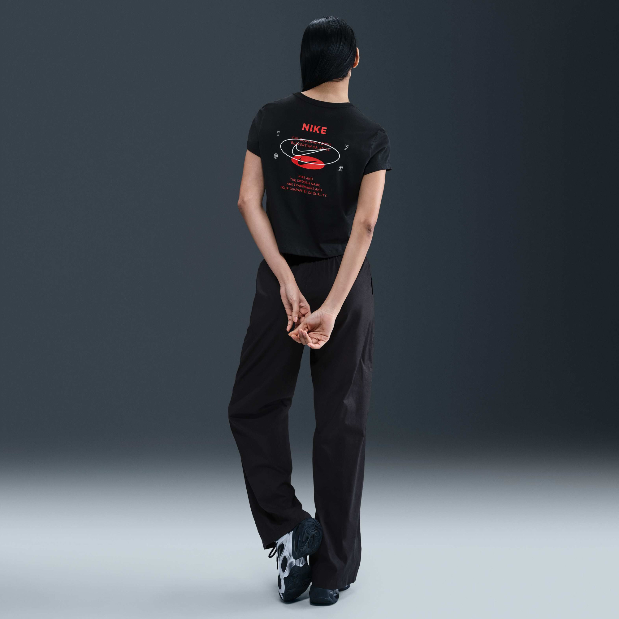 Футболка жіноча Nike Nsw Tee Classics+ Spd Black IH8506-010