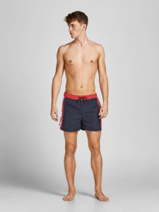 Шорти плавальні JPSTCRETE JJSWIM AKM TAPE SN 12204009-Navy Blazer Jack&Jones L Темно-синій 12204009-NAVY BLAZER