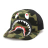 Бейсболка A BATHING APE Men's Goods 1ST CAMO SHARK MESH CAP 1K70180008