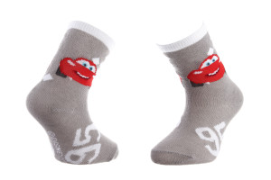 Шкарпетки CARS SOCKS сірий Діт 19-22, арт.43897548-3 43897548-3