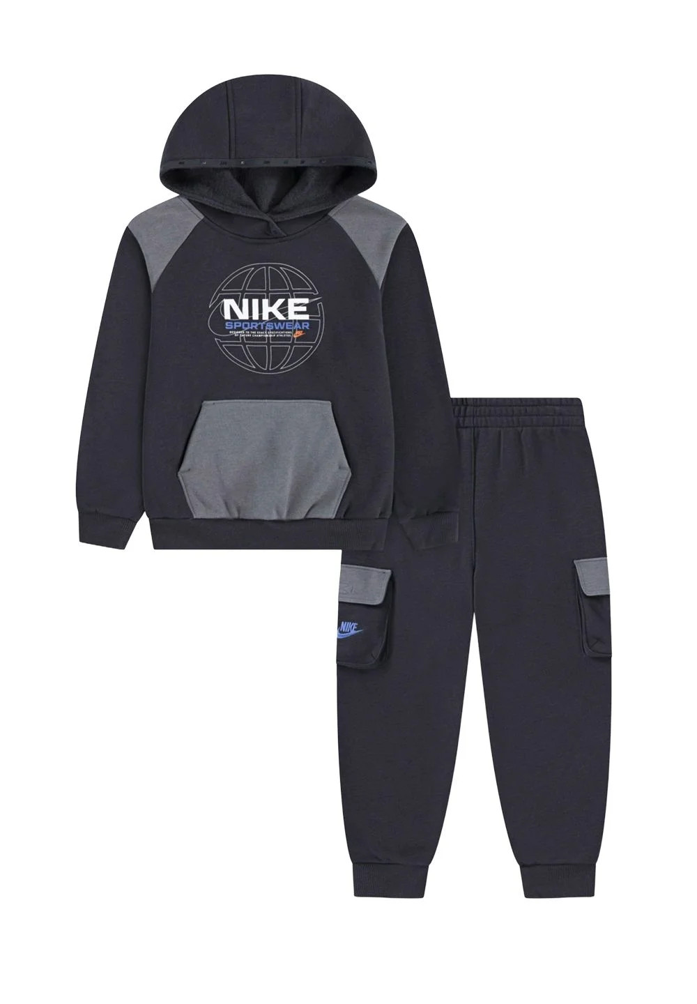 Костюм спортивний дитячий Nike LOGO PRINTED TRACKSUIT 86N239-G9Q