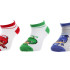 Шкарпетки PJ MASKS VERT GLUGLU/ROUGE BIBOU/YOYO 3P білий, сірий Діт 27-30 арт 83890755-1 83890755-1