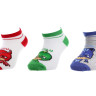 Шкарпетки PJ MASKS VERT GLUGLU/ROUGE BIBOU/YOYO 3P білий, сірий Діт 27-30 арт 83890755-1 83890755-1