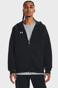 Худі UA Rival Fleece FZ Hoodie 1379767-001 Under Armour M Чорний 1379767-001