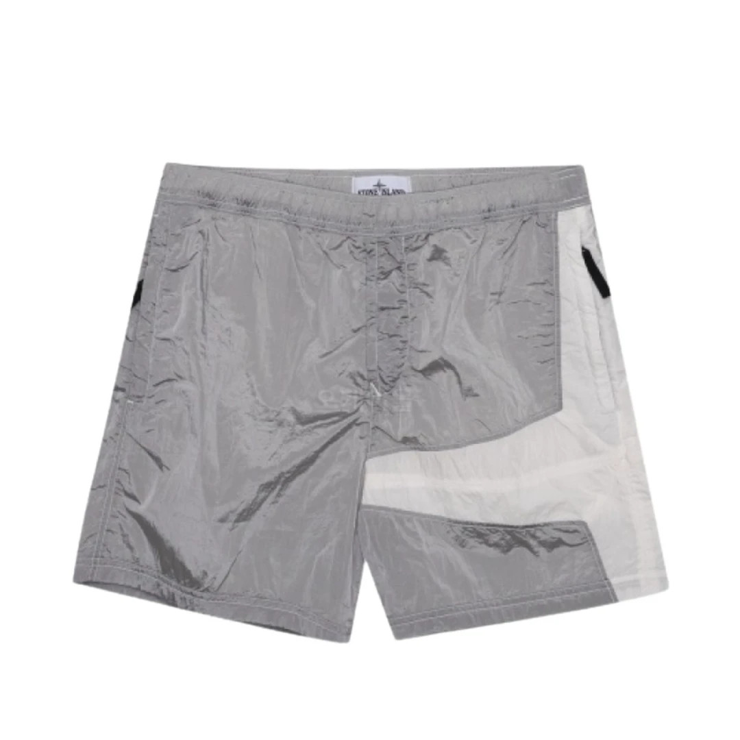 Шорти Stone Island shorts nylon grey 7615B0142 V0080