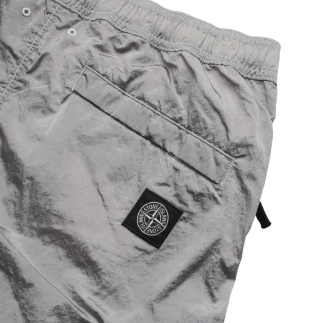 Шорти Stone Island shorts nylon grey 7615B0142 V0080