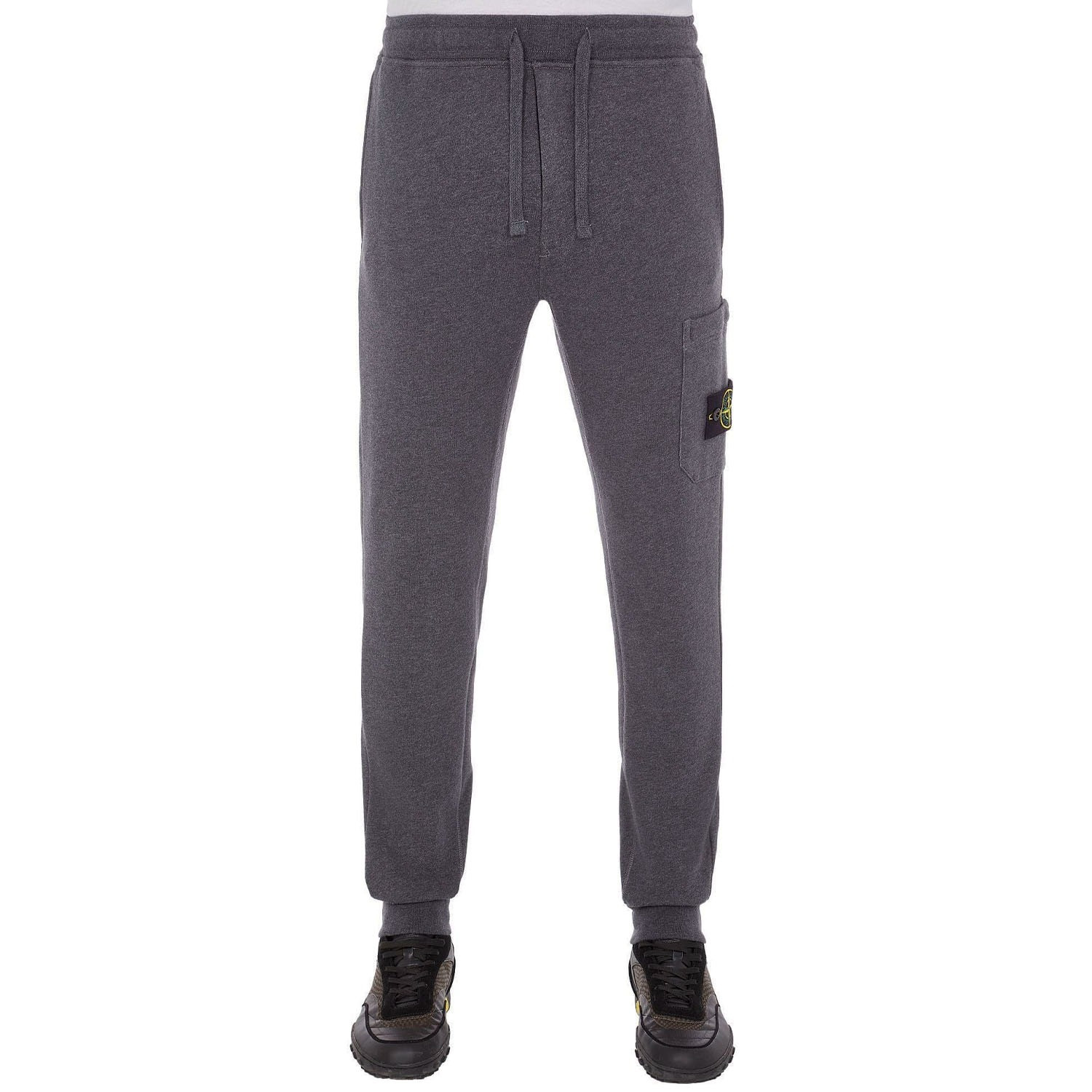 Штани Stone Island Cotton Fleece Sweatpants  GREY 101564451 V0M67