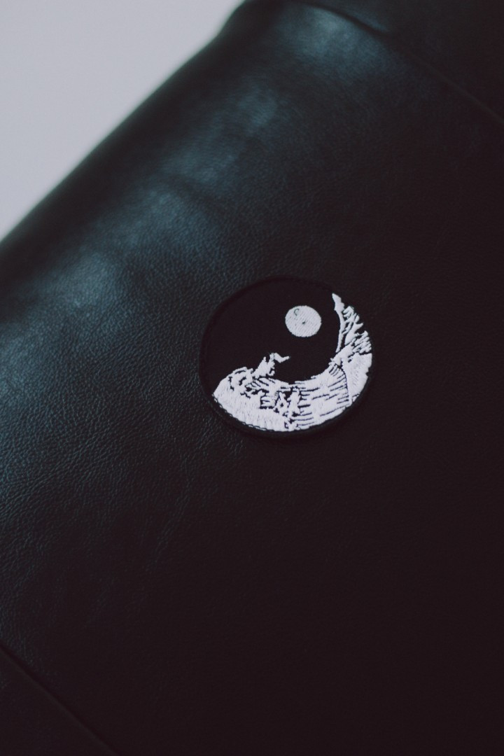 Шеврон патч на липучці Інь-Янь Selerity 01pt біло-чорний (98413) 01PT