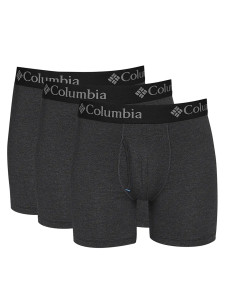 Труси-боксери Columbia Men's Performance Tri-Blend Stretch 3 PK Boxer Brie RCU3222