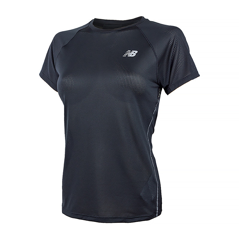 Футболка тренувальна New Balance Impact Run SS WT21262BK