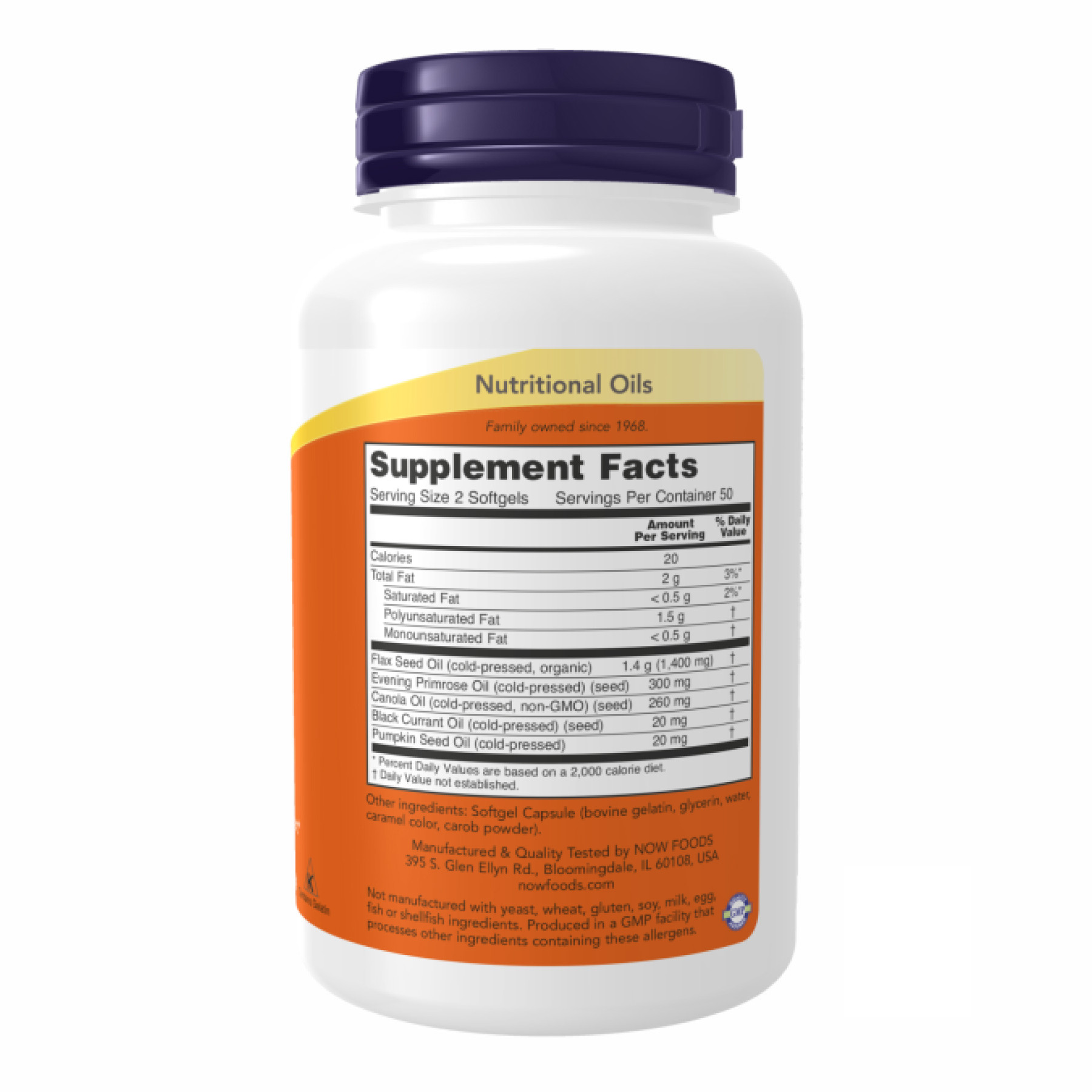 Софт гелеві капсули Omega 3-6-9 1000 mg - 100 sgels 2022-10-0067