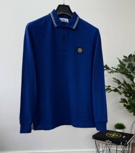 Футболка Stone Island Blue Polo Shirt 79152SL18 V0022