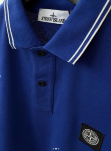 Футболка Stone Island Blue Polo Shirt 79152SL18 V0022