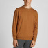 Пуловер JJEBASIC KNIT CREW NECK NOOS 12137190-Umber Jack&Jones S Коричневий 12137190-UMBER-DETAIL:TWI