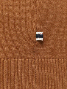 Пуловер JJEBASIC KNIT CREW NECK NOOS 12137190-Umber Jack&Jones S Коричневий 12137190-UMBER-DETAIL:TWI