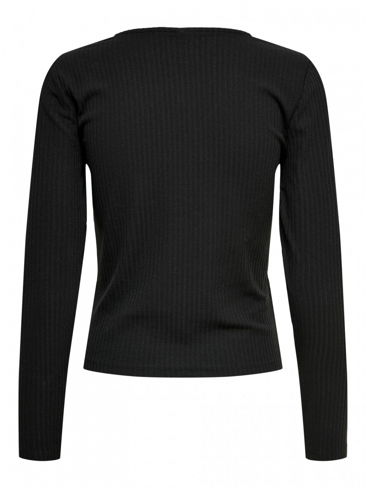 Блуза ONLNELLA L/S BUTTON TOP CS NN 15261547-Black ONLY L Чорний 15261547-Black