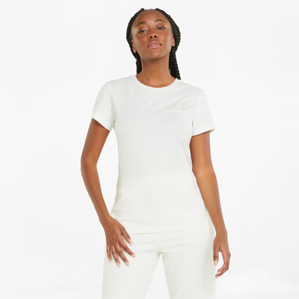 Футболка ESS+ Embroidery Tee 84833199 Puma S Білий 84833199