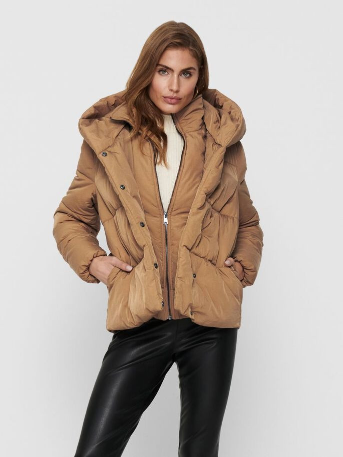Куртка ONLSYDNEY SARA PUFFER JACKET CC OTW 15231475-Toasted Coconut ONLY L Світло-коричневий 15231475-Toasted Coconut