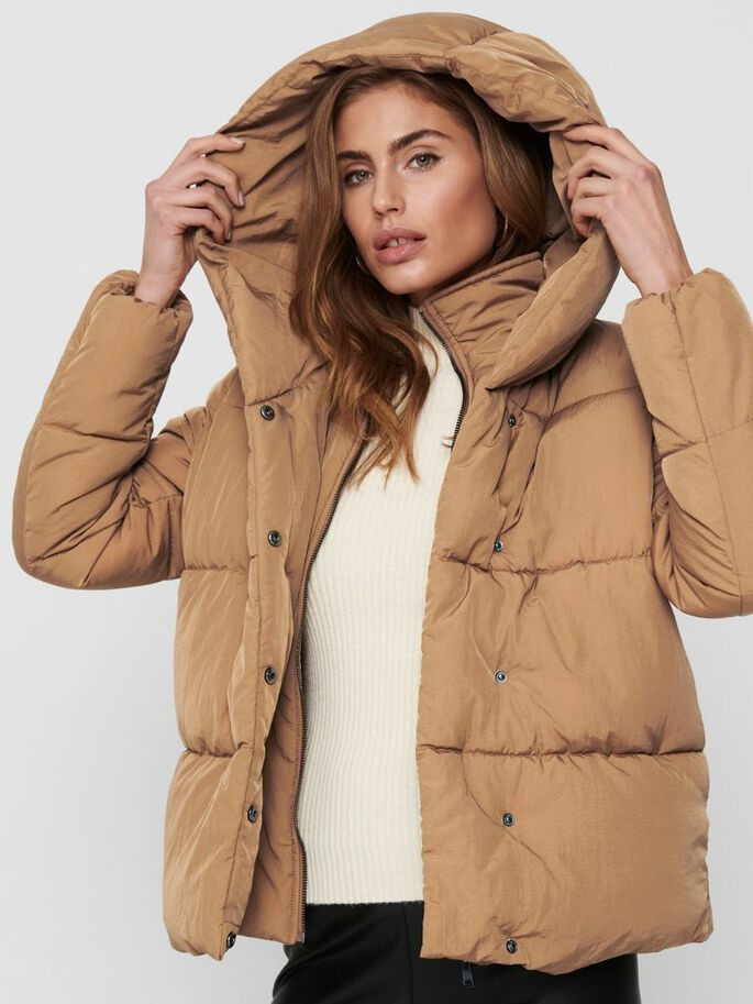 Куртка ONLSYDNEY SARA PUFFER JACKET CC OTW 15231475-Toasted Coconut ONLY L Світло-коричневий 15231475-Toasted Coconut