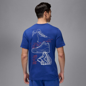 Футболка чоловіча Air Jordan Brand Rare Aj3 Ss Crew Blue IB7526-485
