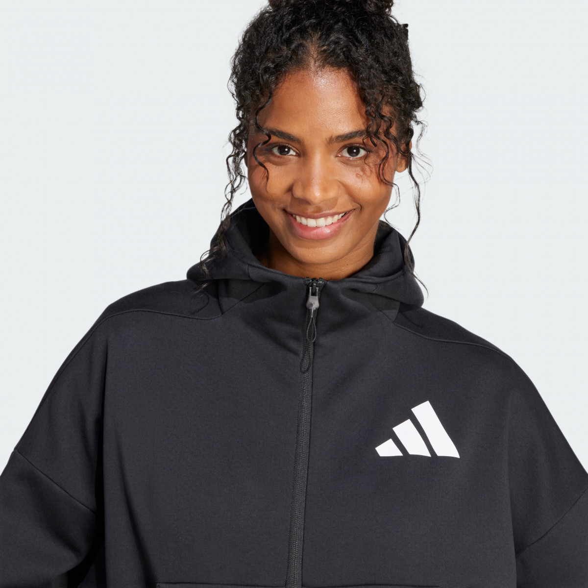 Худі W Z.N.E. FZ JC5392 Adidas L Чорний JC5392