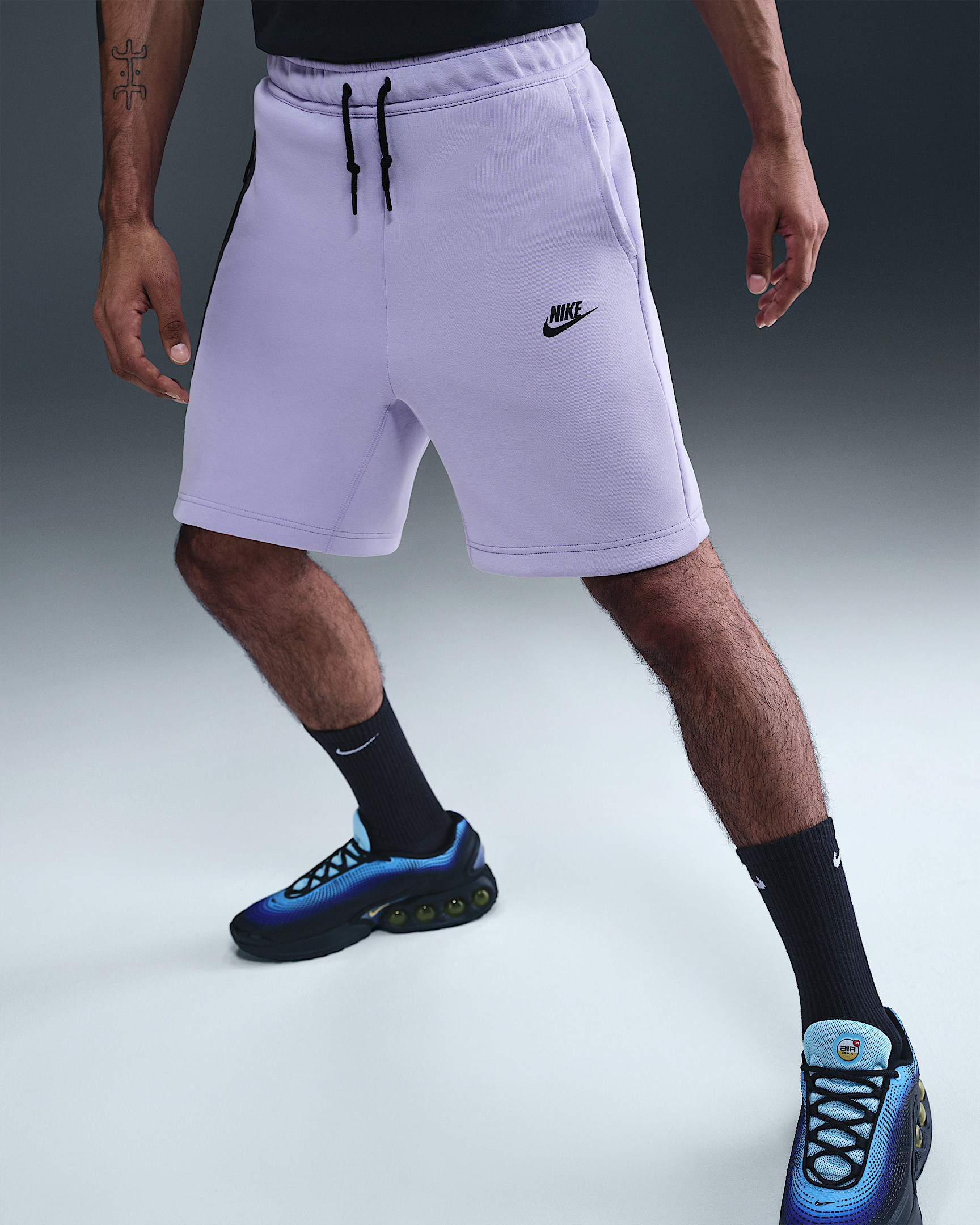 Шорти чоловічі Nike Tech Fleece Violet FB8171-515