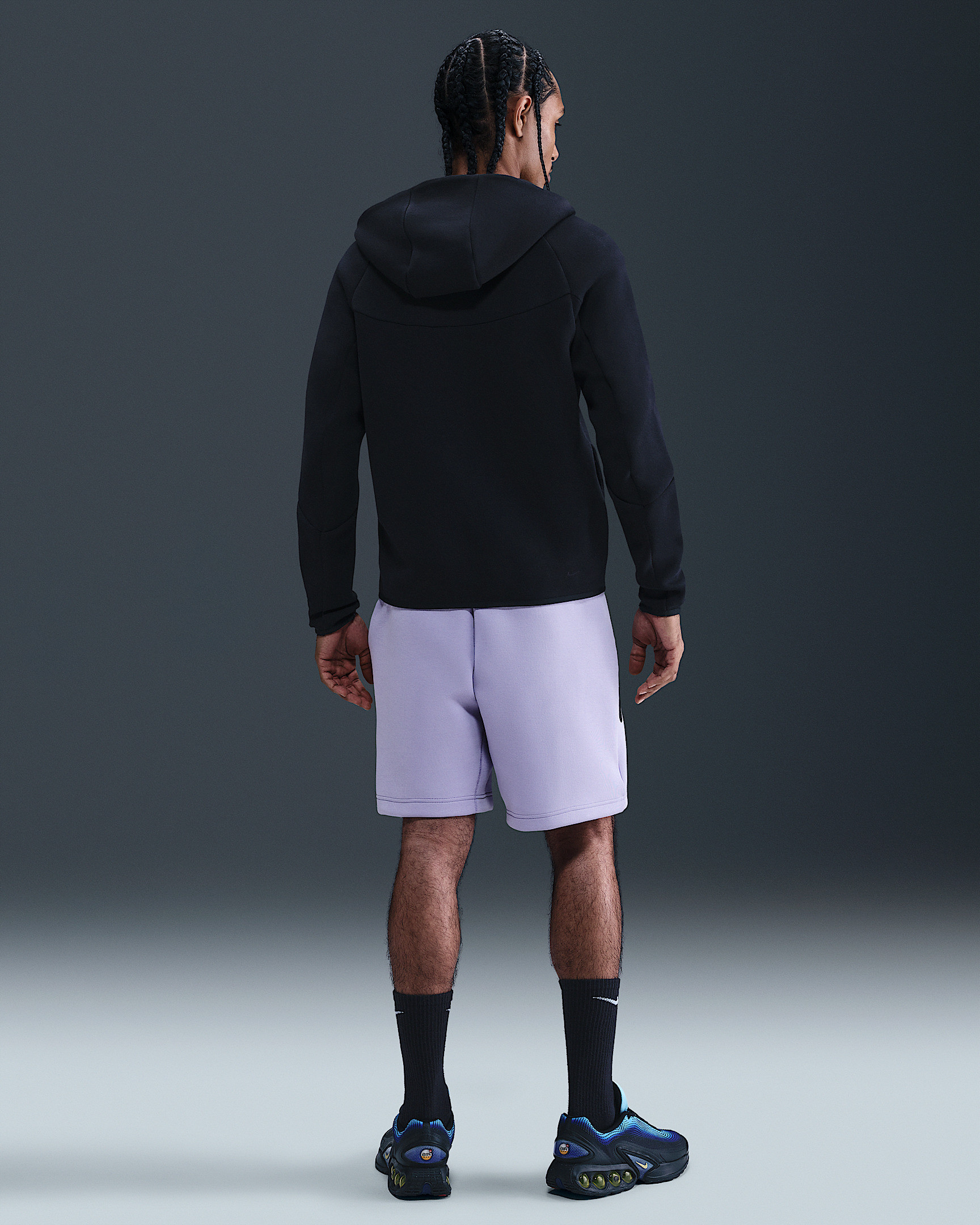 Шорти чоловічі Nike Tech Fleece Violet FB8171-515