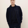 Вітровка structured jacket 1030556XX1010668 Tom Tailor S Темно-синій 1030556XX1010668