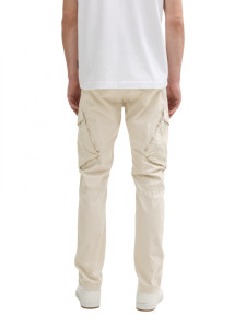 Штани Tapered cargo trousers 1044724-10336 Tom Tailor L Бежевий 1044724-10336