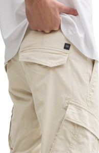 Штани Tapered cargo trousers 1044724-10336 Tom Tailor L Бежевий 1044724-10336