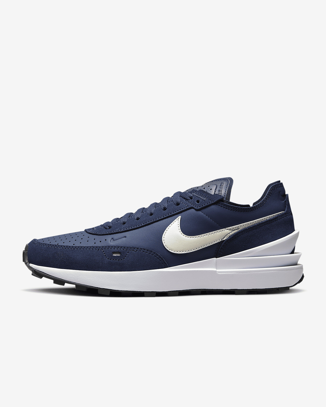Кросівки чоловічі Nike Waffle One Leather Blue Dx9428-400 DX9428-400