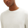 Кофта basic crew neck sweater 1027661-32715 Tom Tailor XL Білий 1027661-32715