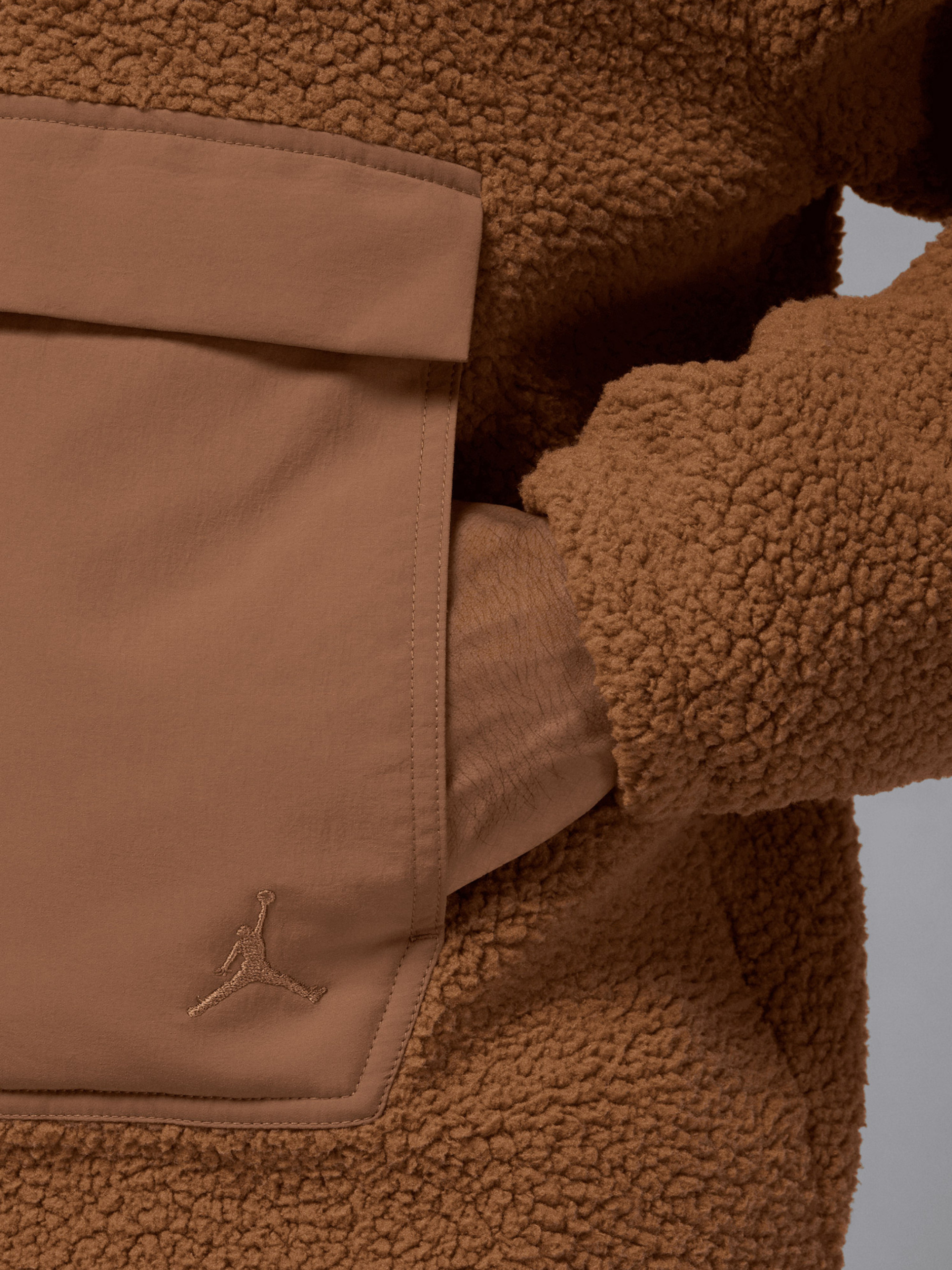 Худі чоловіче Air Jordan Sherpa Brown FV7452-223