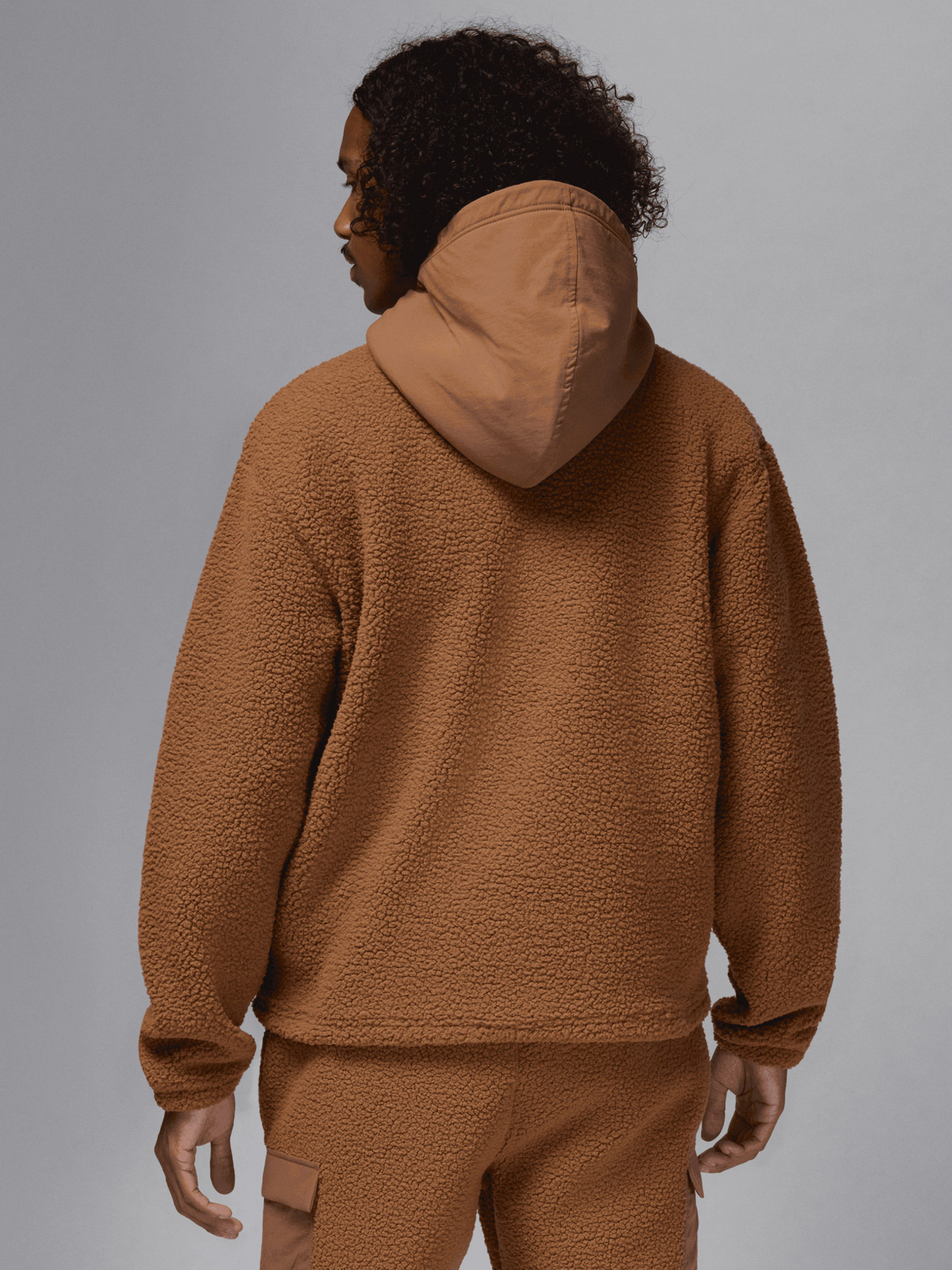 Худі чоловіче Air Jordan Sherpa Brown FV7452-223