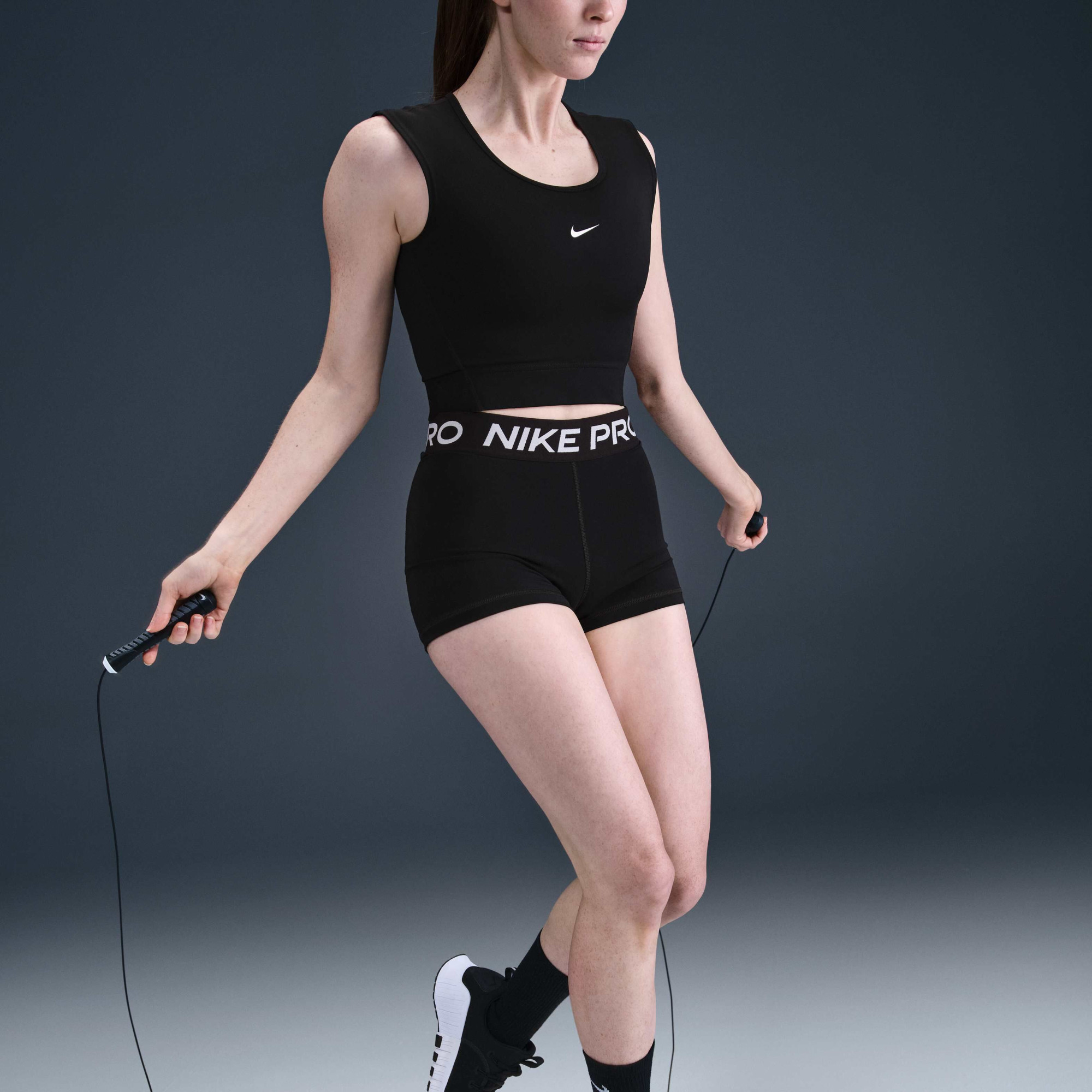 Майка жіноча Nike Pro WomenS Dri-Fit Tank Top Black HV3667-010